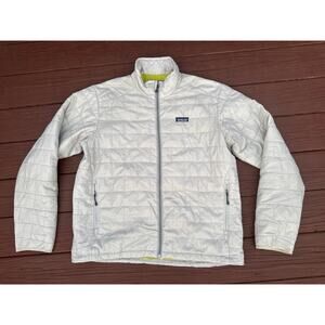 Patagonia Nano Puff Jacket Mens Large FOG Gray 84210 Primaloft Insulated